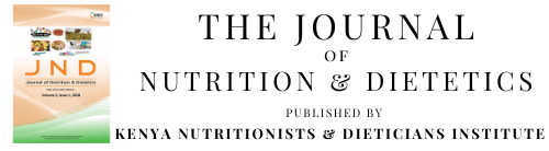 The Journal of Nutrition & Dietetics — published by Kenya Nutritionists & Dieticians Institute